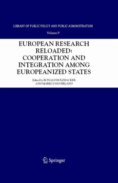 Cover European Research Reloaded: Cooperation and Integration among Europeanized States (eBook, PDF)