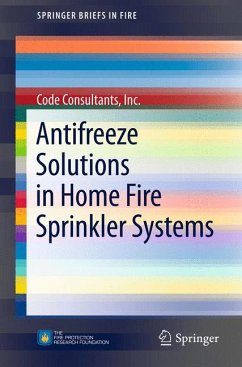 Antifreeze Solutions in Home Fire Sprinkler Systems (eBook, PDF) - Consultants, Inc., Code