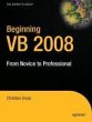 Beginning VB 2008 (eBook, PDF) - Bild 1