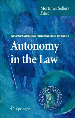 Autonomy in the Law (eBook, PDF)