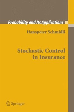 Stochastic Control in Insurance (eBook, PDF) - Schmidli, Hanspeter