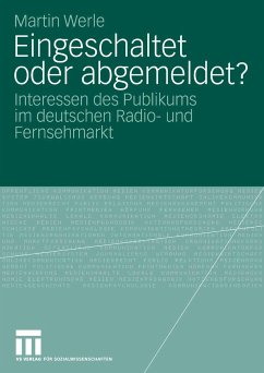 Eingeschaltet oder abgemeldet? (eBook, PDF) - Werle, Martin