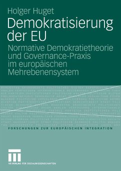 Demokratisierung der EU (eBook, PDF) - Huget, Holger