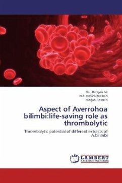 Aspect of Averrohoa bilimbi:life-saving role as thrombolytic - Ali, Md. Ramjan;Hasanuzzaman, Md.;Hossain, Marjan