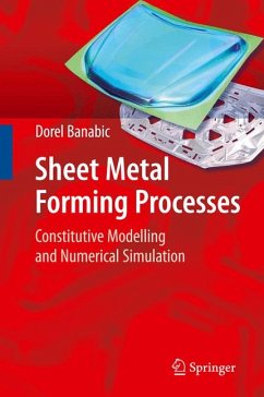 Sheet Metal Forming Processes (eBook, PDF) - Banabic, Dorel