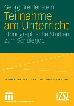 Teilnahme am Unterricht (eBook, PDF) - Breidenstein, Georg