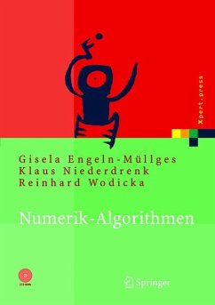 Numerik-Algorithmen (eBook, PDF) - Engeln-Müllges, Gisela; Niederdrenk, Klaus; Wodicka, Reinhard