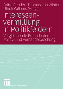 Interessenvermittlung in Politikfeldern (eBook, PDF)