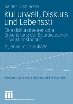 Kulturwelt, Diskurs und Lebensstil (eBook, PDF) - Diaz-Bone, Rainer