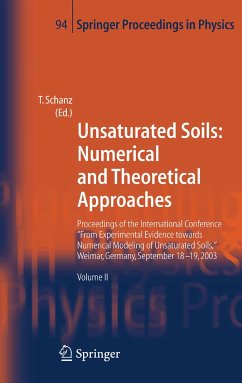 Unsaturated Soils: Numerical and Theoretical Approaches (eBook, PDF)