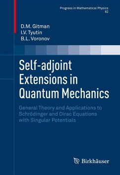 Self-adjoint Extensions in Quantum Mechanics (eBook, PDF) - Gitman, D.M.; Tyutin, I.V.; Voronov, B.L.