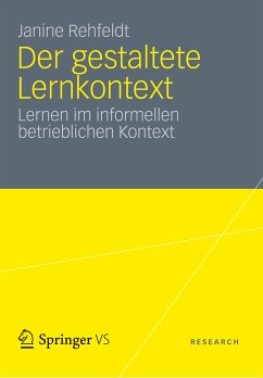 Der gestaltete Lernkontext (eBook, PDF) - Rehfeldt, Janine