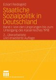 Staatliche Sozialpolitik in Deutschland (eBook, PDF)