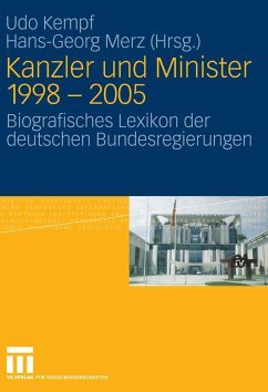 Kanzler und Minister 1998 - 2005 (eBook, PDF)