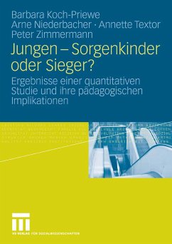 Jungen - Sorgenkinder oder Sieger? (eBook, PDF) - Koch-Priewe, Barbara; Niederbacher, Arne; Textor, Annette; Zimmermann, Peter