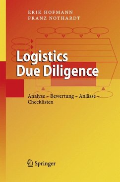 Logistics Due Diligence (eBook, PDF) - Nothardt, Franz