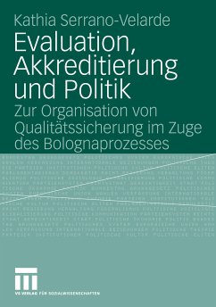 Evaluation, Akkreditierung und Politik (eBook, PDF) - Serrano-Velarde, Kathia