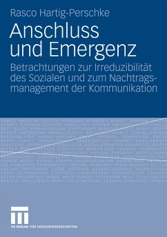 Anschluss und Emergenz (eBook, PDF) - Hartig-Perschke, Rasco