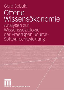 Offene Wissensökonomie (eBook, PDF) - Sebald, Gerd