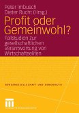 Profit oder Gemeinwohl? (eBook, PDF)