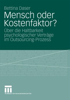 Mensch oder Kostenfaktor? (eBook, PDF) - Daser, Bettina