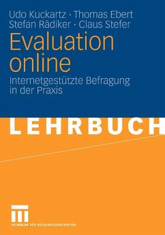 Evaluation online (eBook, PDF) - Kuckartz, Udo