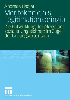 Meritokratie als Legitimationsprinzip (eBook, PDF) - Hadjar, Andreas