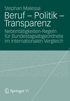 Beruf - Politik - Transparenz (eBook, PDF) - Malessa, Stephan