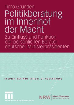Politikberatung im Innenhof der Macht (eBook, PDF) - Grunden, Timo