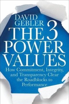 The 3 Power Values (eBook, ePUB) - Gebler, David