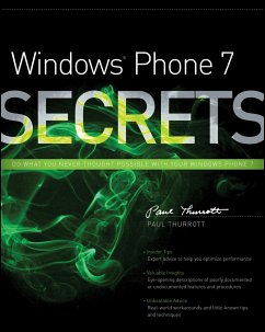 Windows Phone 7 Secrets (eBook, PDF) - Thurrott, Paul