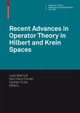 Recent Advances in Operator Theory in Hilbert and Krein Spaces (eBook, PDF)