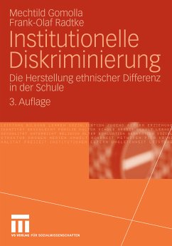 Institutionelle Diskriminierung (eBook, PDF) - Gomolla, Mechtild; Radtke, Frank-Olaf