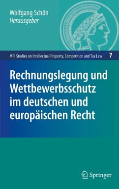 Rechnungslegung und Wettbewerbsschutz im deutschen und europäischen Recht (eBook, PDF)