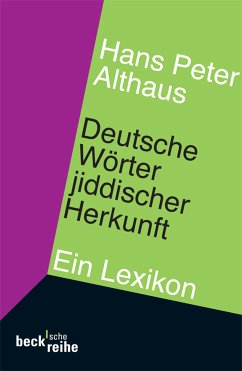 Deutsche Wörter jiddischer Herkunft (eBook, ePUB)