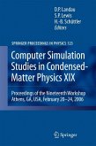 Computer Simulation Studies in Condensed-Matter Physics XIX (eBook, PDF)