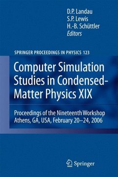Computer Simulation Studies in Condensed-Matter Physics XIX (eBook, PDF)