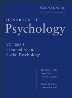 Cover Handbook of Psychology, Volume 5, Personality and Social Psychology (eBook, ePUB)