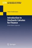 Introduction to Stochastic Calculus for Finance (eBook, PDF)