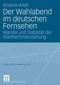 Der Wahlabend im deutschen Fernsehen (eBook, PDF) - Wied, Kristina