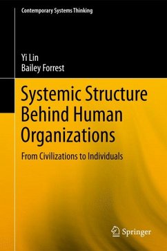 Systemic Structure Behind Human Organizations (eBook, PDF) - Lin, Yi; Forrest, Bailey