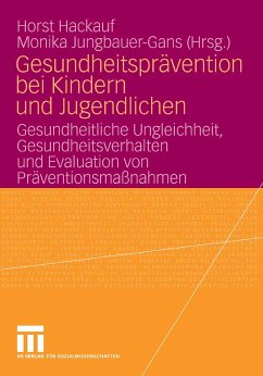 Gesundheitsprävention bei Kindern und Jugendlichen (eBook, PDF)