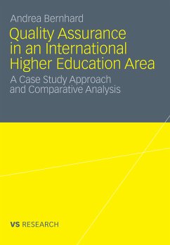 Quality Assurance in an International Higher Education Area (eBook, PDF) - Bernhard, Andrea