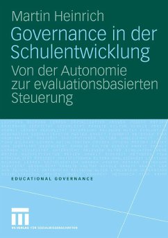Governance in der Schulentwicklung (eBook, PDF) - Heinrich, Martin