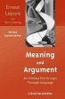 Meaning and Argument (eBook, ePUB) - Bild 1