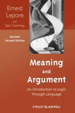 Meaning and Argument (eBook, ePUB) - Lepore, Ernest; Cumming, Sam