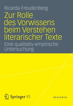 Zur Rolle des Vorwissens beim Verstehen literarischer Texte (eBook, PDF) - Freudenberg, Ricarda