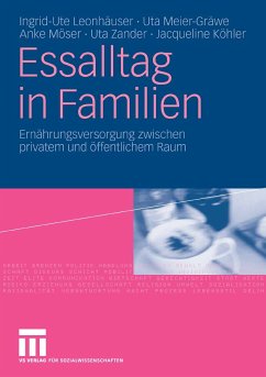 Essalltag in Familien (eBook, PDF) - Leonhäuser, Ingrid-Ute; Meier-Gräwe, Uta; Möser, Anke; Zander, Uta; Köhler, Jacqueline
