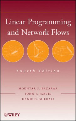 Linear Programming and Network Flows (eBook, ePUB) - Bazaraa, Mokhtar S.; Jarvis, John J.; Sherali, Hanif D.