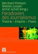 Paradoxien des Journalismus (eBook, PDF) - Bild 1